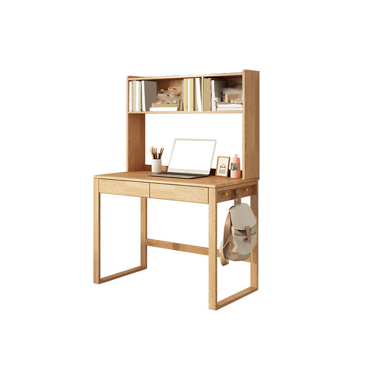 Study Desk with Storage and Drawer Child Desk and Chair Set with Hook