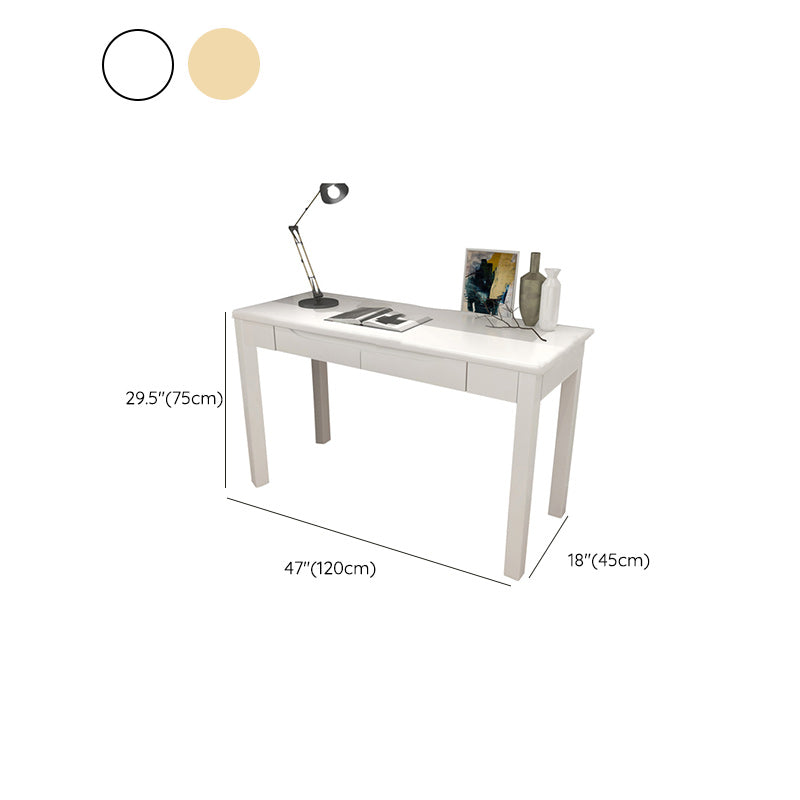 Desk and Chair Set Kids Desk 29.52" H Kids Writing Desk with Drawers