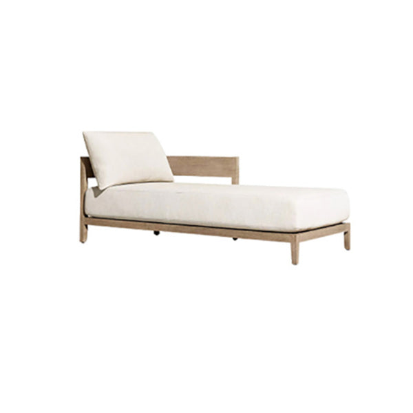 Farmhouse White Cushions Outdoor Patio Sofa/Outdoor Sectional