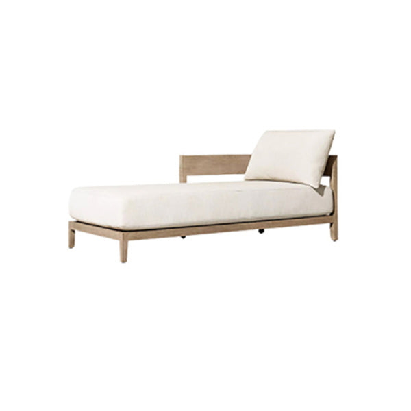 Farmhouse White Cushions Outdoor Patio Sofa/Outdoor Sectional