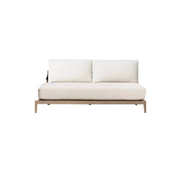 Farmhouse White Cushions Outdoor Patio Sofa/Outdoor Sectional