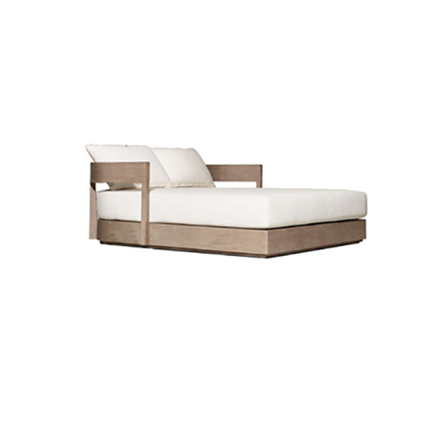 Farmhouse White Cushions Outdoor Patio Sofa/Outdoor Sectional