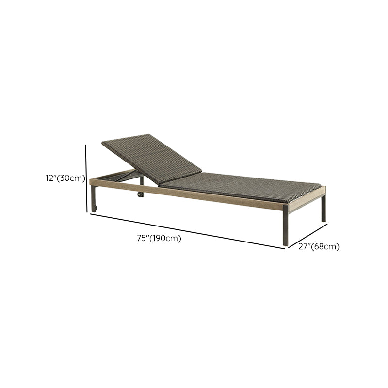 Farmhouse Symmetrical Outdoor Patio Sofa/Patio Daybed UV Resistant