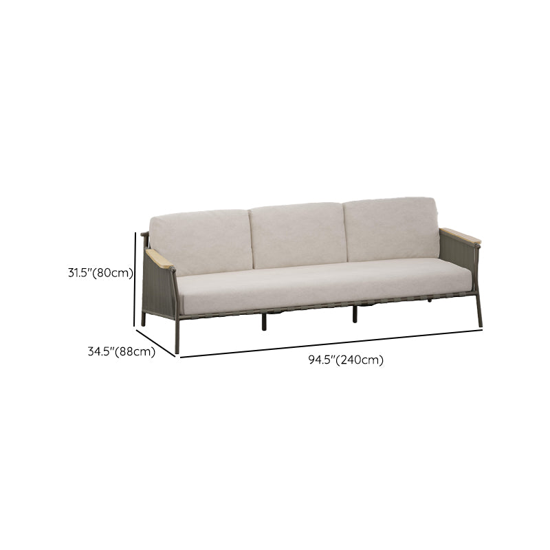 Contemporary Water Resistant Outdoor Patio Sofa/Patio Daybed