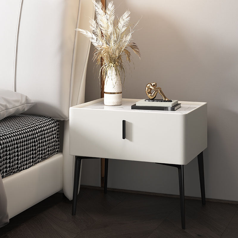 Drawer Storage Nightstand Modern Bedside Cabinet for Bedroom