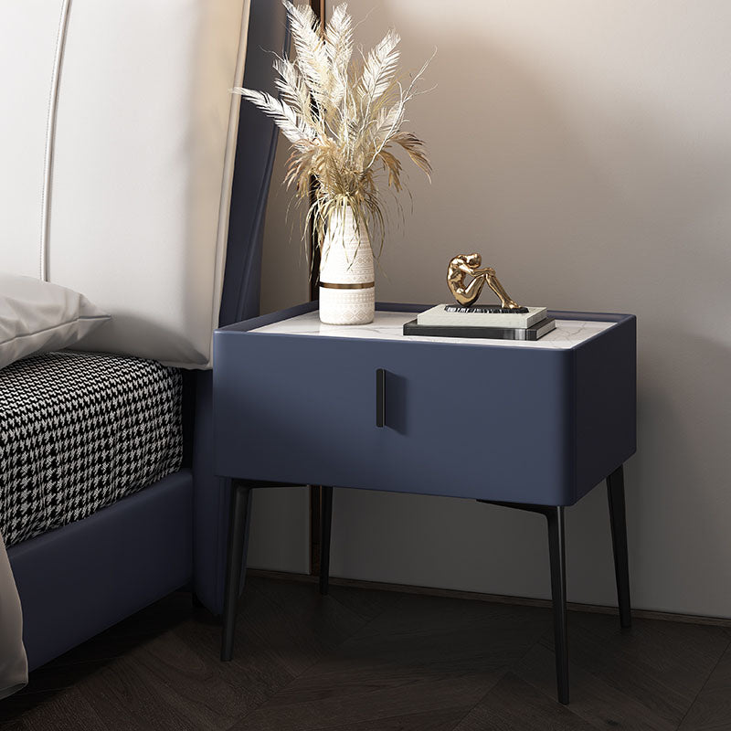 Drawer Storage Nightstand Modern Bedside Cabinet for Bedroom