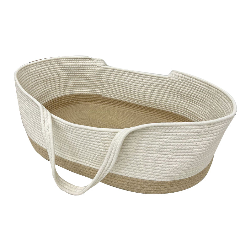 Portable Moses Basket Foldable Oval Moses Basket for Newborn