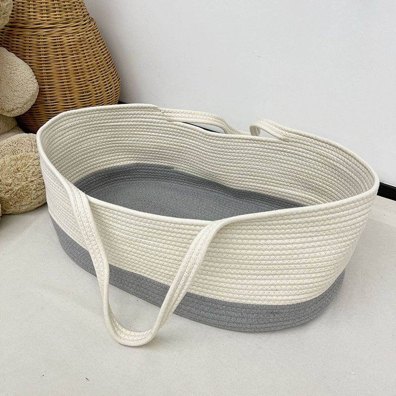 Portable Moses Basket Moses Foldable Basket with Bedding for Newborn