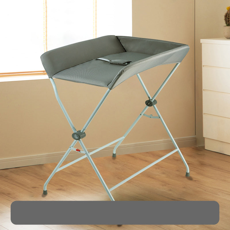 Modern Baby Changing Table Metal Changing Table with Shelf, Portable Changing Table