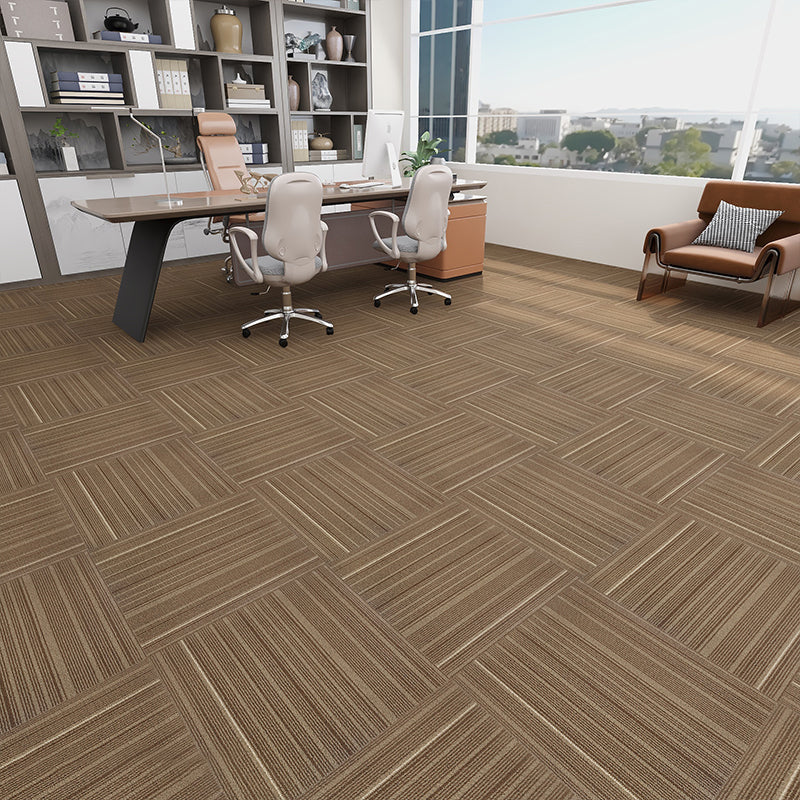 Modern Carpet Floor Tile Level Loop Self Adhesive Stain Resistant Carpet Tiles