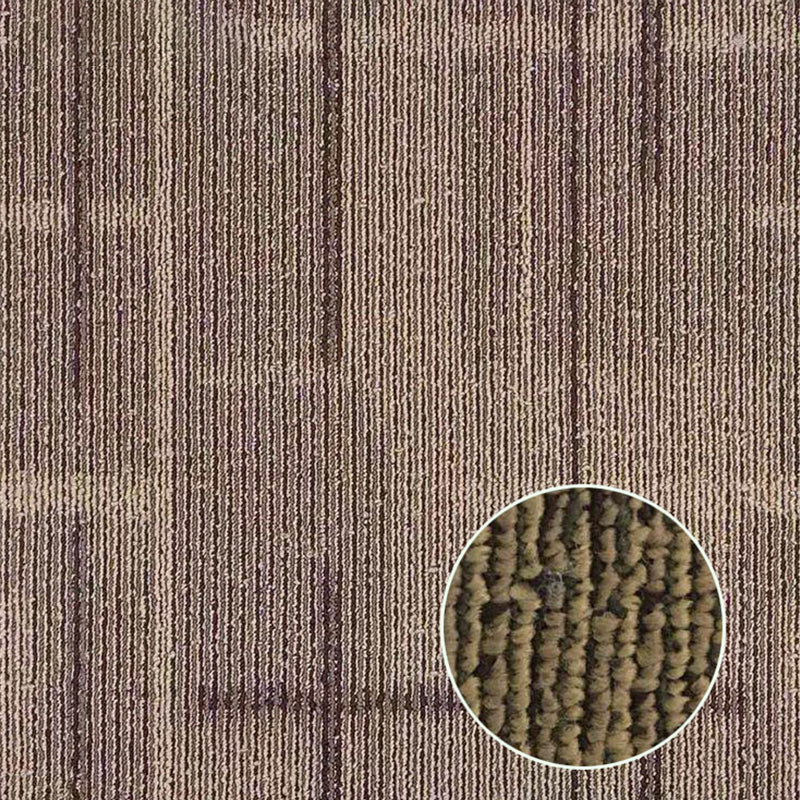 Modern Carpet Floor Tile Self Adhesive Level Loop Fade Resistant Carpet Tiles