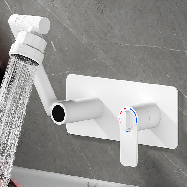 Bathroom Faucet Wall-mounted Lever Handle Multi-function Faucet