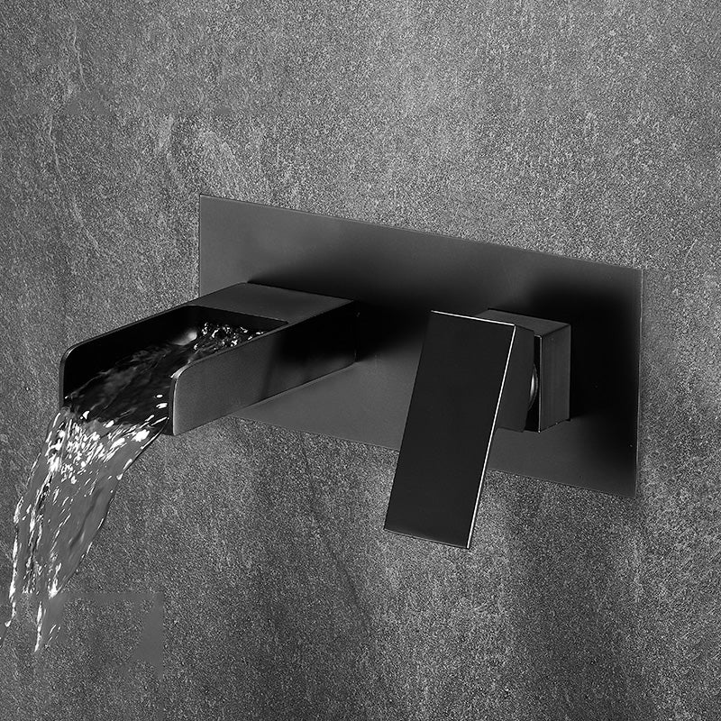 Bathroom Faucet Wall-mounted Lever Handle Multi-function Faucet