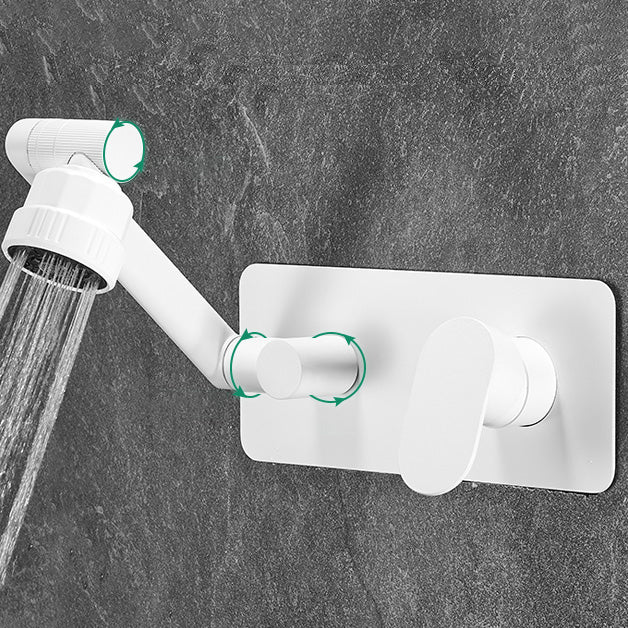 Bathroom Faucet Wall-mounted Lever Handle Multi-function Faucet