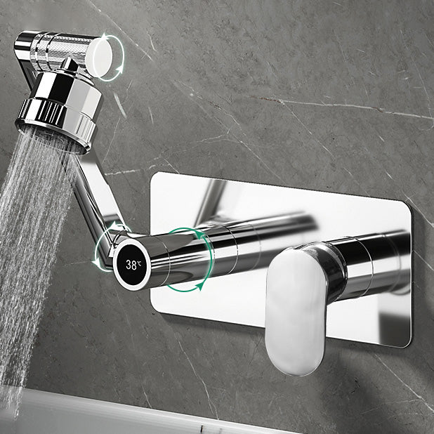 Bathroom Faucet Wall-mounted Lever Handle Multi-function Faucet