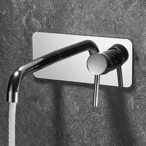 Bathroom Faucet Wall-mounted Lever Handle Multi-function Faucet