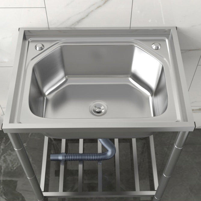 Modern Style Kitchen Sink Stainless Steel All-in-one Kitchen Sink with Drain Assembly