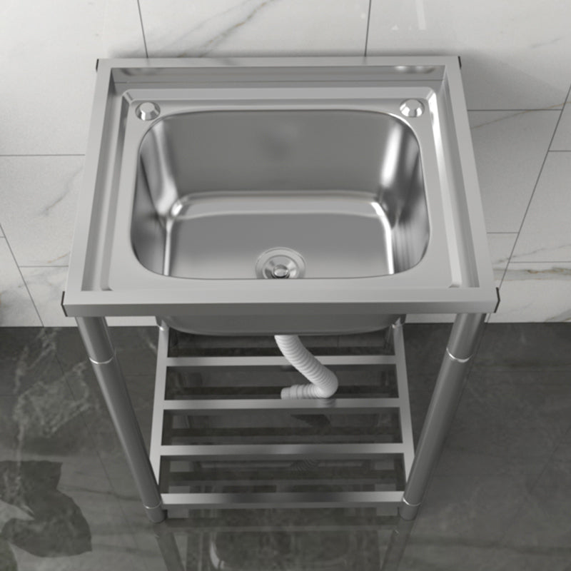 Modern Style Kitchen Sink Stainless Steel All-in-one Kitchen Sink with Drain Assembly