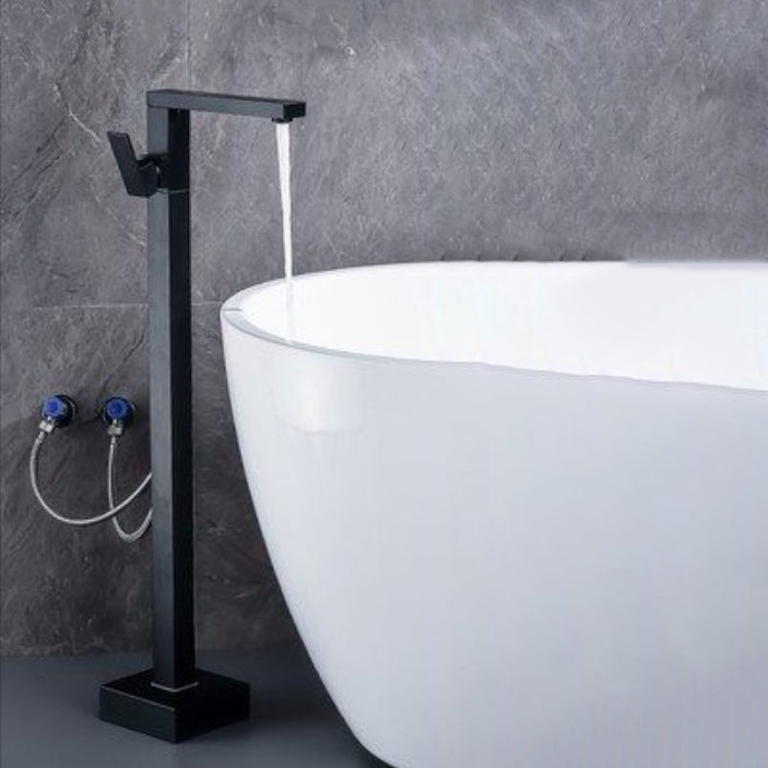 Modern Freestanding Bathtub Metal Faucet Freestanding Tub Faucet