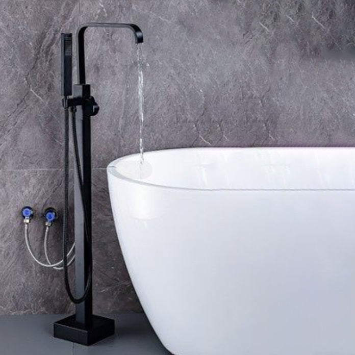 Modern Freestanding Bathtub Metal Faucet Freestanding Tub Faucet