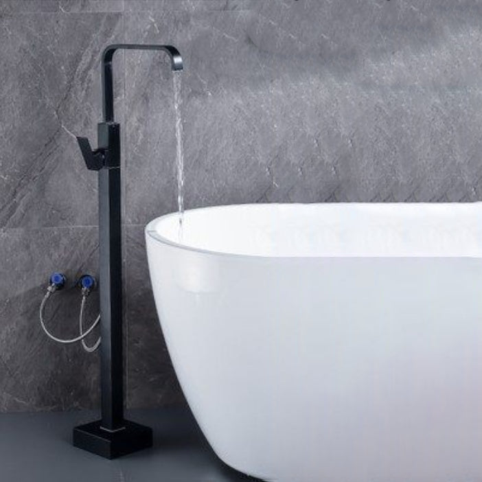 Modern Freestanding Bathtub Metal Faucet Freestanding Tub Faucet