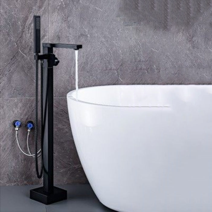 Modern Freestanding Bathtub Metal Faucet Freestanding Tub Faucet