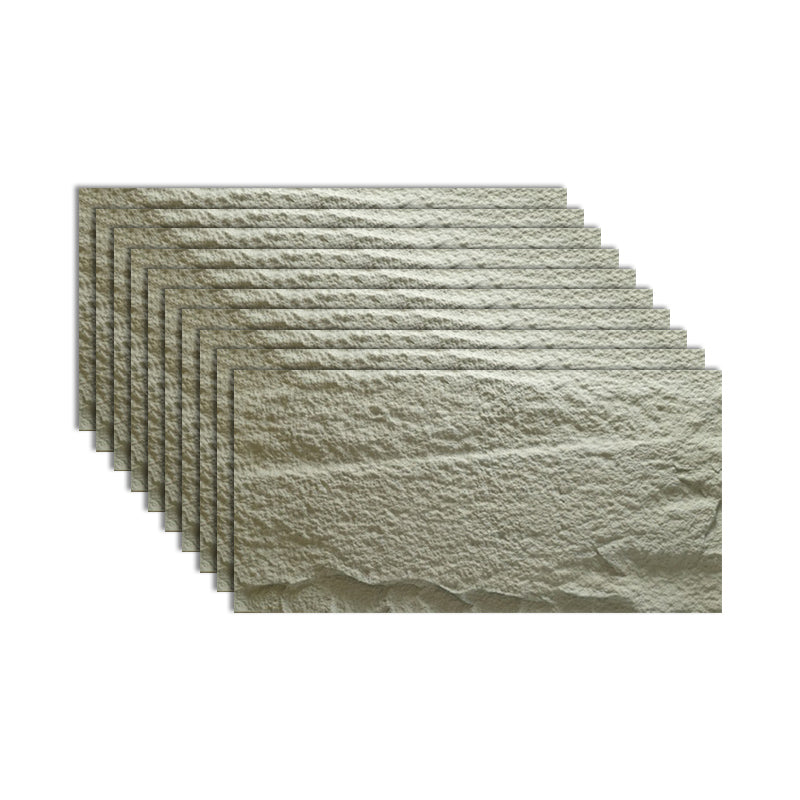 Stacked Stone Tile Fire Resistant Rectangle Singular Wall Tile