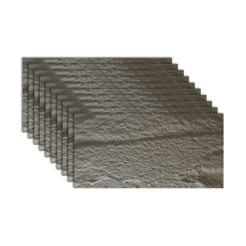 Stacked Stone Tile Fire Resistant Rectangle Singular Wall Tile