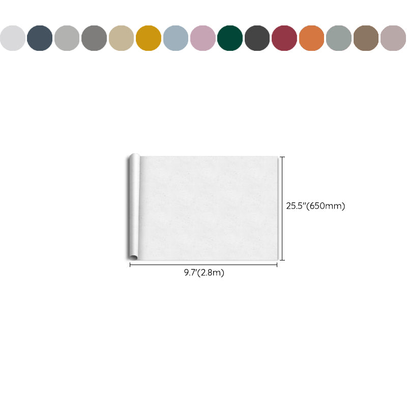 Modern Wall Tile Pure Color Peel and Stick Smooth Waterproof Wall Ceiling
