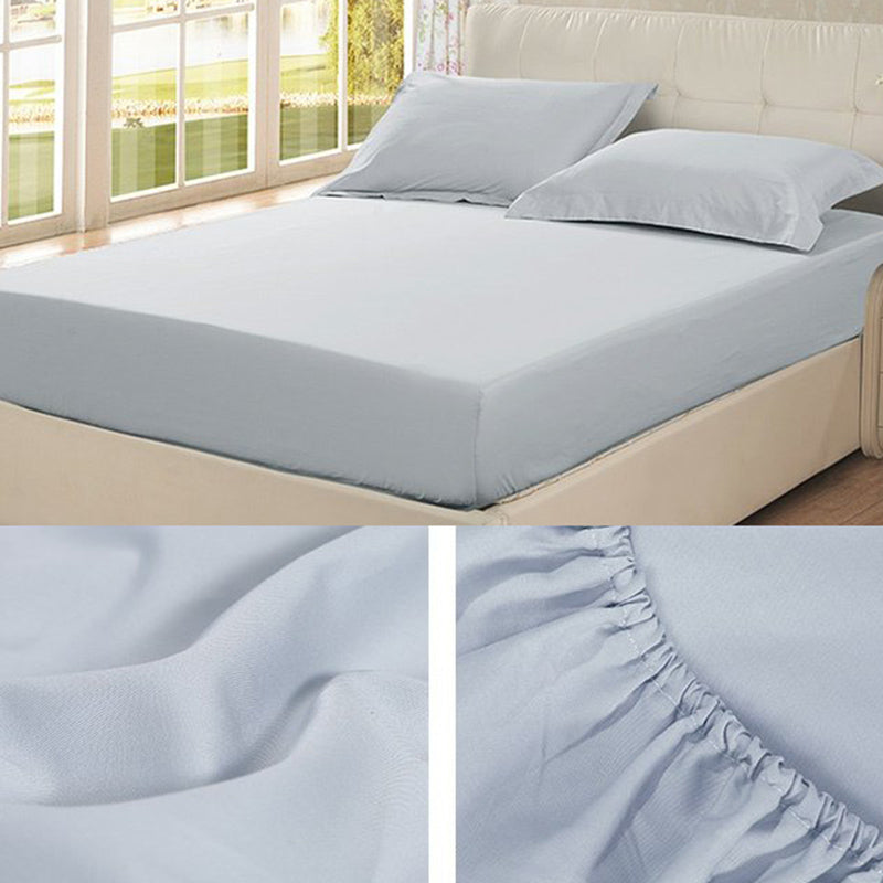 Soil Pillowcase Modern Elegant Cotton 1-Piece Breathable Bed Sheet Set