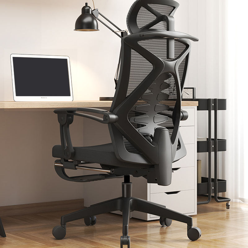 Modern Adjustable Arms Desk Chair Height-adjustable Task Chair for Office