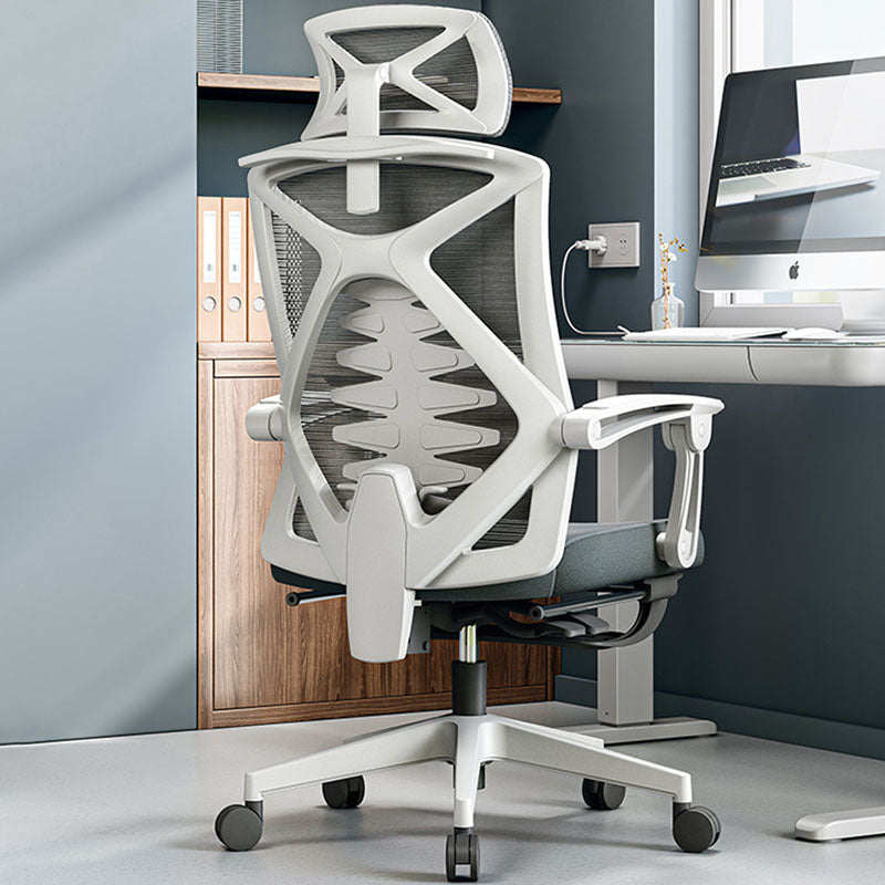 Modern Adjustable Arms Desk Chair Height-adjustable Task Chair for Office