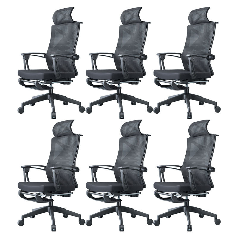 Modern Adjustable Arms Desk Chair Height-adjustable Task Chair for Office