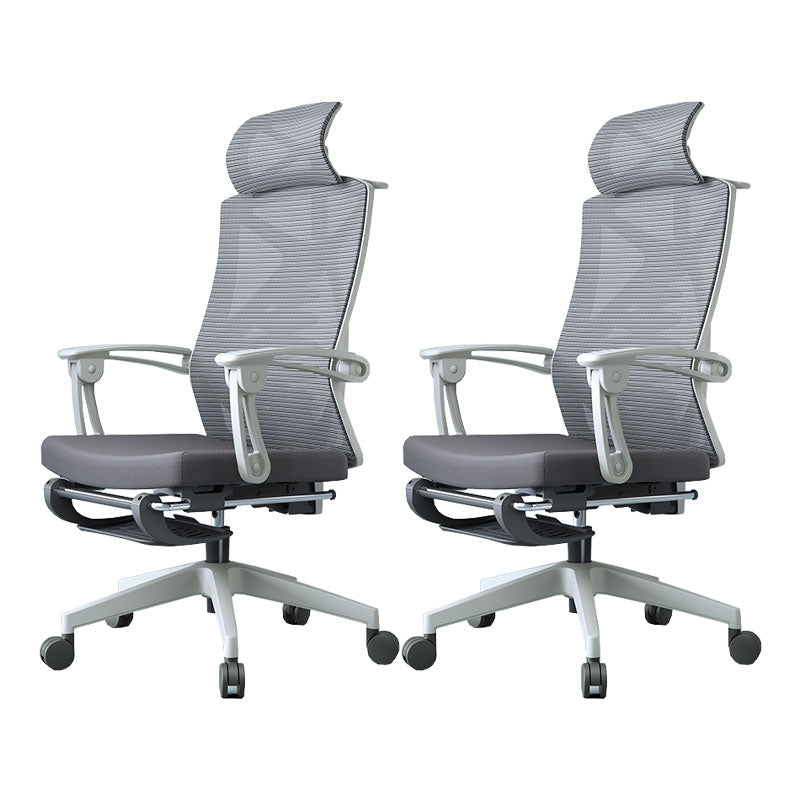 Modern Adjustable Arms Desk Chair Height-adjustable Task Chair for Office