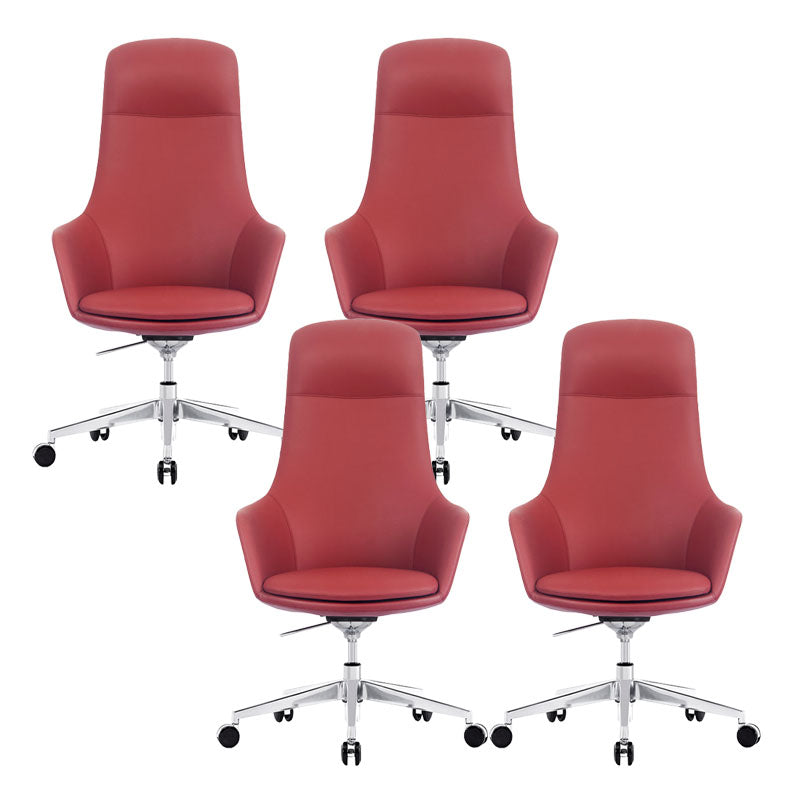 Modern Swivel Chair Desk Chair Faux Leather Executive Managers Chair