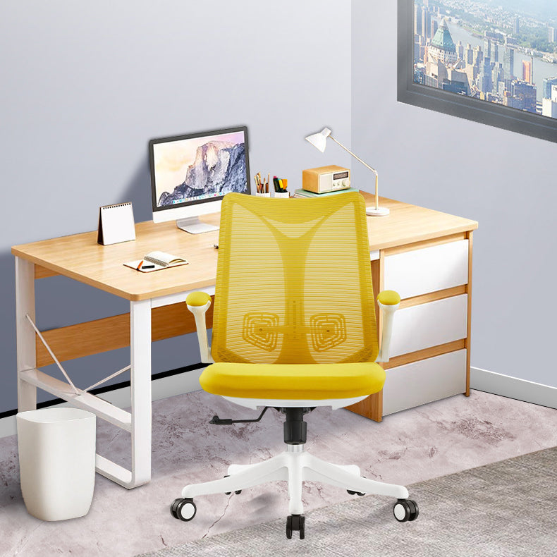 Modern Removable Arms Chair No Distressing Ergonomic Desk Chair