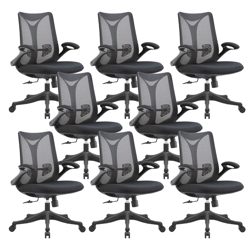 Modern Removable Arms Chair No Distressing Ergonomic Desk Chair