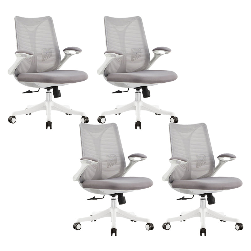 Modern Removable Arms Chair No Distressing Ergonomic Desk Chair