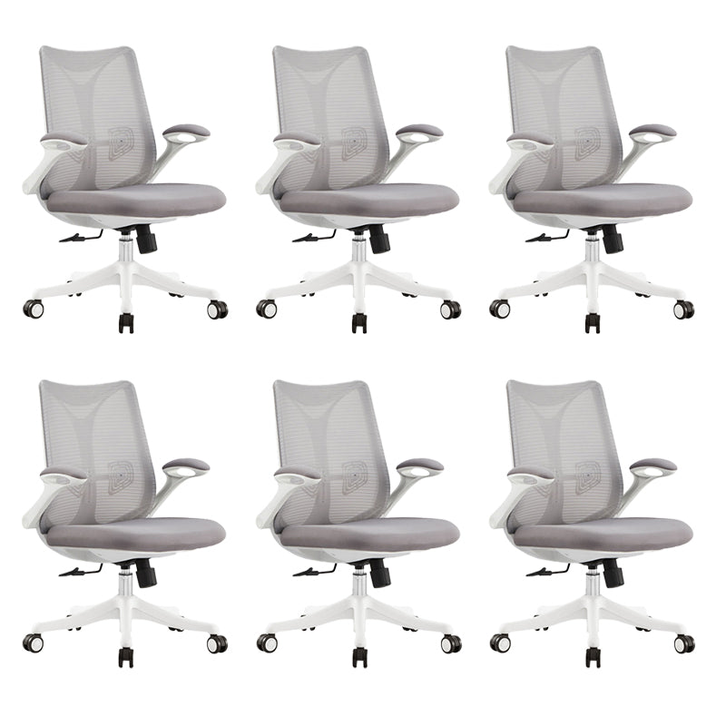 Modern Removable Arms Chair No Distressing Ergonomic Desk Chair