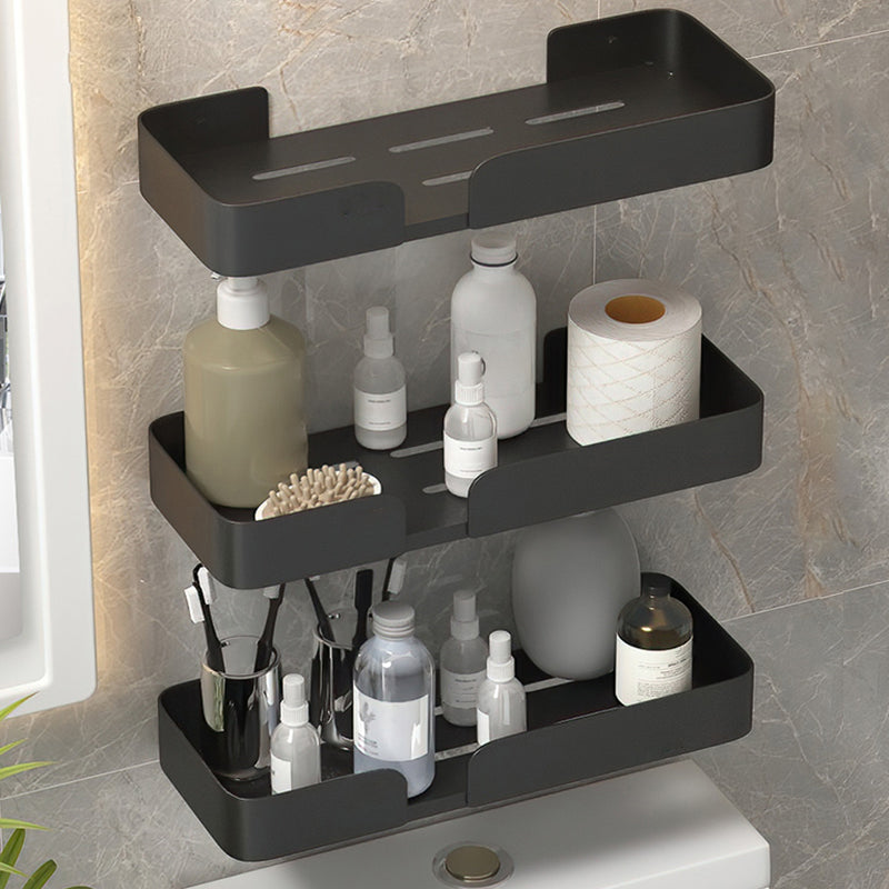 Modern Rectangular Bath Shelf 2/3-Piece Bathroom Accessory Set