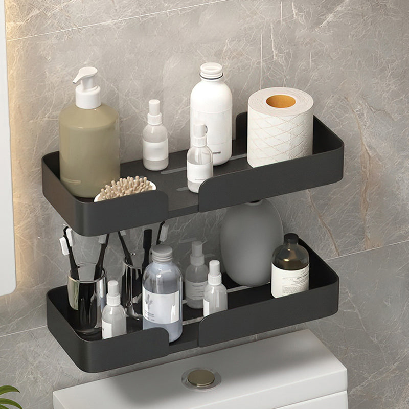 Modern Rectangular Bath Shelf 2/3-Piece Bathroom Accessory Set