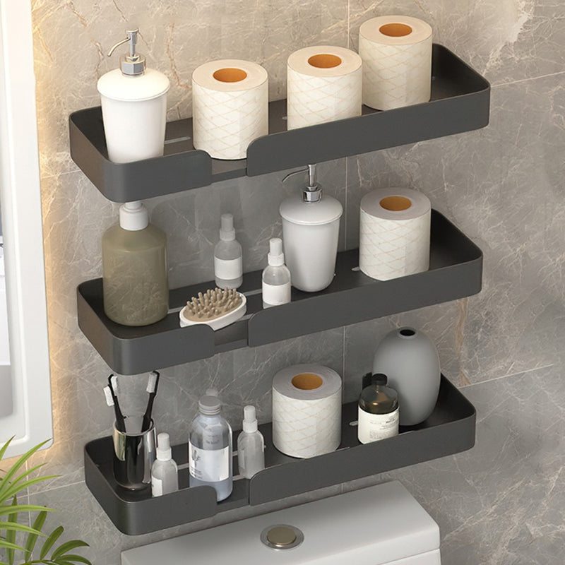 Modern Rectangular Bath Shelf 2/3-Piece Bathroom Accessory Set