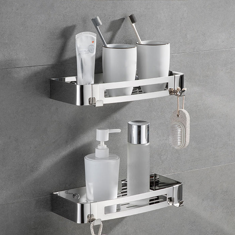 Modern Bathroom Accessories Hardware Set Silver Bathroom Hardware Set