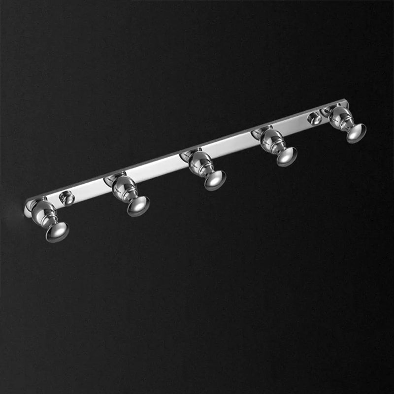 Modern Bathroom Accessories Hardware Set Silver Bathroom Hardware Set