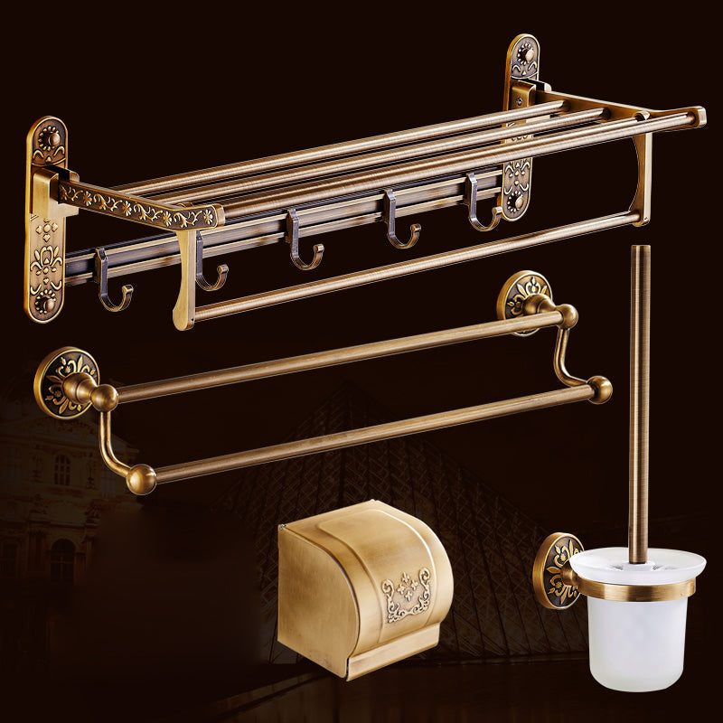 Traditional Bathroom Accessories Hardware Set Brass Bathroom Hardware