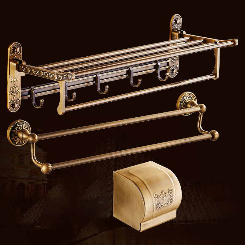 Traditional Bathroom Accessories Hardware Set Brass Bathroom Hardware