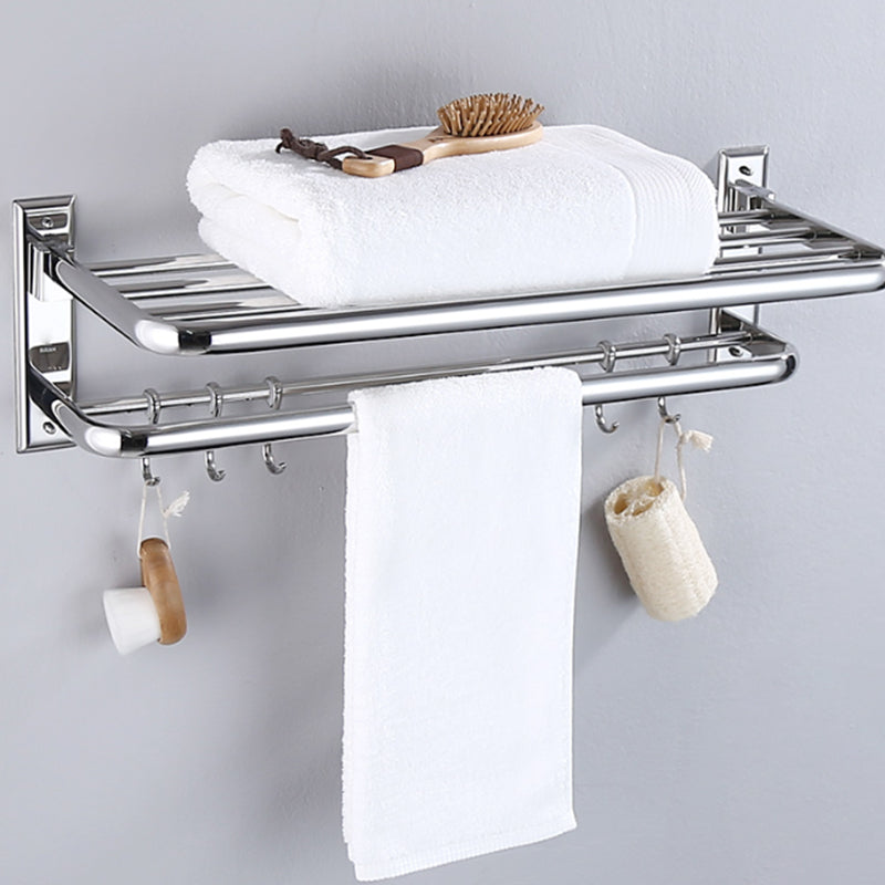 Silver Contemporary Bathroom Accessory As Individual Or As a Set