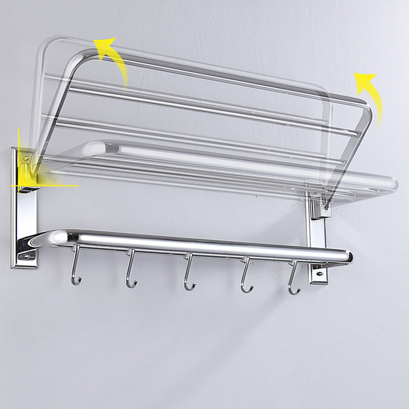 Silver Contemporary Bathroom Accessory As Individual Or As a Set