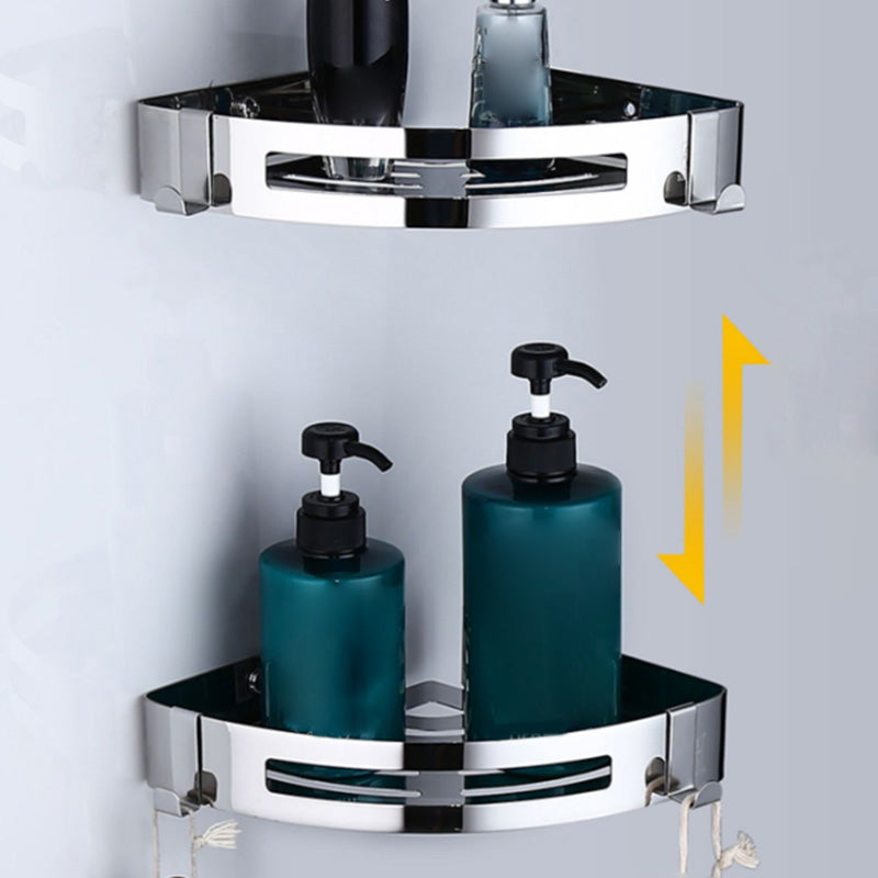 Silver Contemporary Bathroom Accessory As Individual Or As a Set