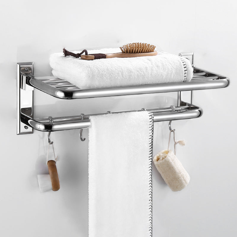 Silver Contemporary Bathroom Accessory As Individual Or As a Set